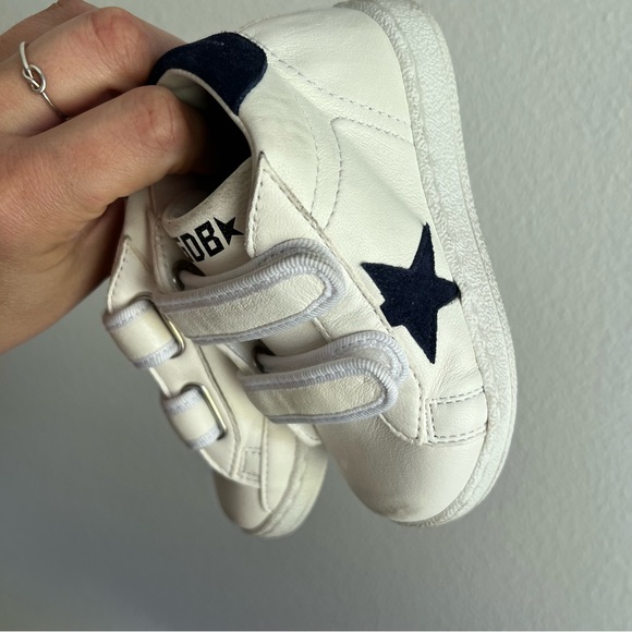 Toddler Golden Goose Velcro Sneakers - Picture 9 of 13